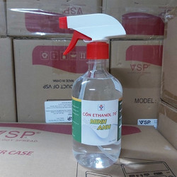 Cồn có vòi xịt 500ml - Chai