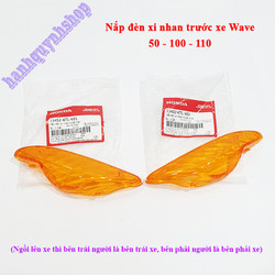 Nắp đèn xi nhan trước xe Wave 50, 100, 110 chính hãng màu vàng cam