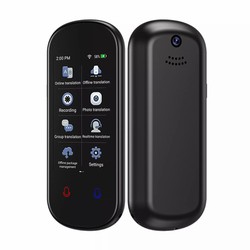 Máy phiên dịch Wifi màn hình cảm ứng 3.1inch micro kép dịch văn bản trực tuyến ngoại tuyến 138 ngôn ngữ VORMOR AI Z2 1200mAh