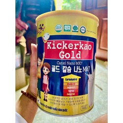 Sữa phát triển chiều cao Kickerkao Gold Canxi Nano MK7 900gr date mới nhất