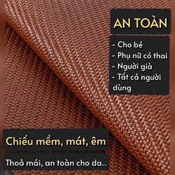 Chiếu mây điều hòa viền da cao cấp Ms Cool mát lạnh mùa hè nhập khẩu chính hãng ảnh thật t