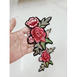 Hoa thêu may lên áo dài trang trí