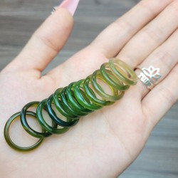 Nhẫn Ngọkc Agte Xanh - Phong Thủy TUDO