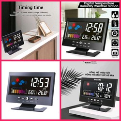 ĐỒNG HỒ LED ĐỂ BÀN THÔNG MINH