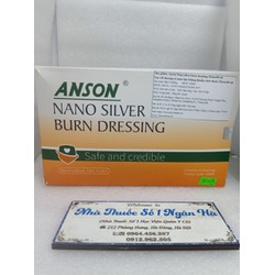 Gạc vết thương bỏng nano bạc Anson