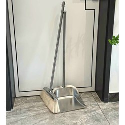 Chổi Quét Nhà Thông Minh Kèm Hót Rác Chất Liệu Inox Siêu Bền