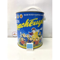Sơn dầu Bạch Tuyết màu xanh hoà bình 713_3kg