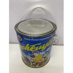 Sơn dầu Bạch Tuyết màu đen 200_2.8kg