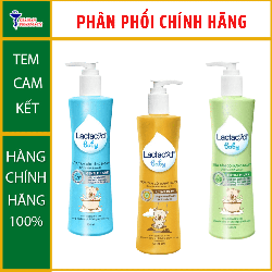 Sữa Tắm Gội Lactacyd Baby giúp dưỡng ẩm, ngăn ngừa khô ráp và kích ứng da cho bé (chai 250ml & 500ml) - NT Gia Hân