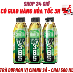 Trà Chanh Sả BUPNON 365 Thùng 24 Chai 500ml