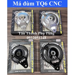 Má đùm TQ6 CNC gắn cho xe Sirius, Exciter 135, Future Led, Wave 110, Wave nhỏ, Future Neo