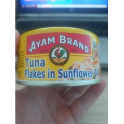 Cá Ngừ Ngâm Dầu Hướng Dương (Flakes in sunflower) Ayam 150G nhập khẩu Thái Lan