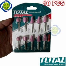 Bộ 10 linh kiện đá máy mài khuôn mini Total TAKB1012