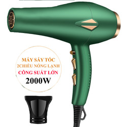 Máy sấy tóc 2 chiều nóng lạnh công suất lớn 2000W - an toàn chắc chắn