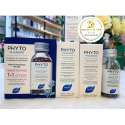 Viên uống Phyto PHYTOPHANÈRE giúp ngăn rụng, kích thích mọc tóc - hàng nội địa Pháp