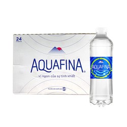 Thùng 24 chai nước tinh khiết Aquafina 500ml