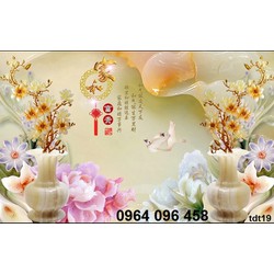 Tranh gạch 3d ốp tường trang trí đẹp - NC42