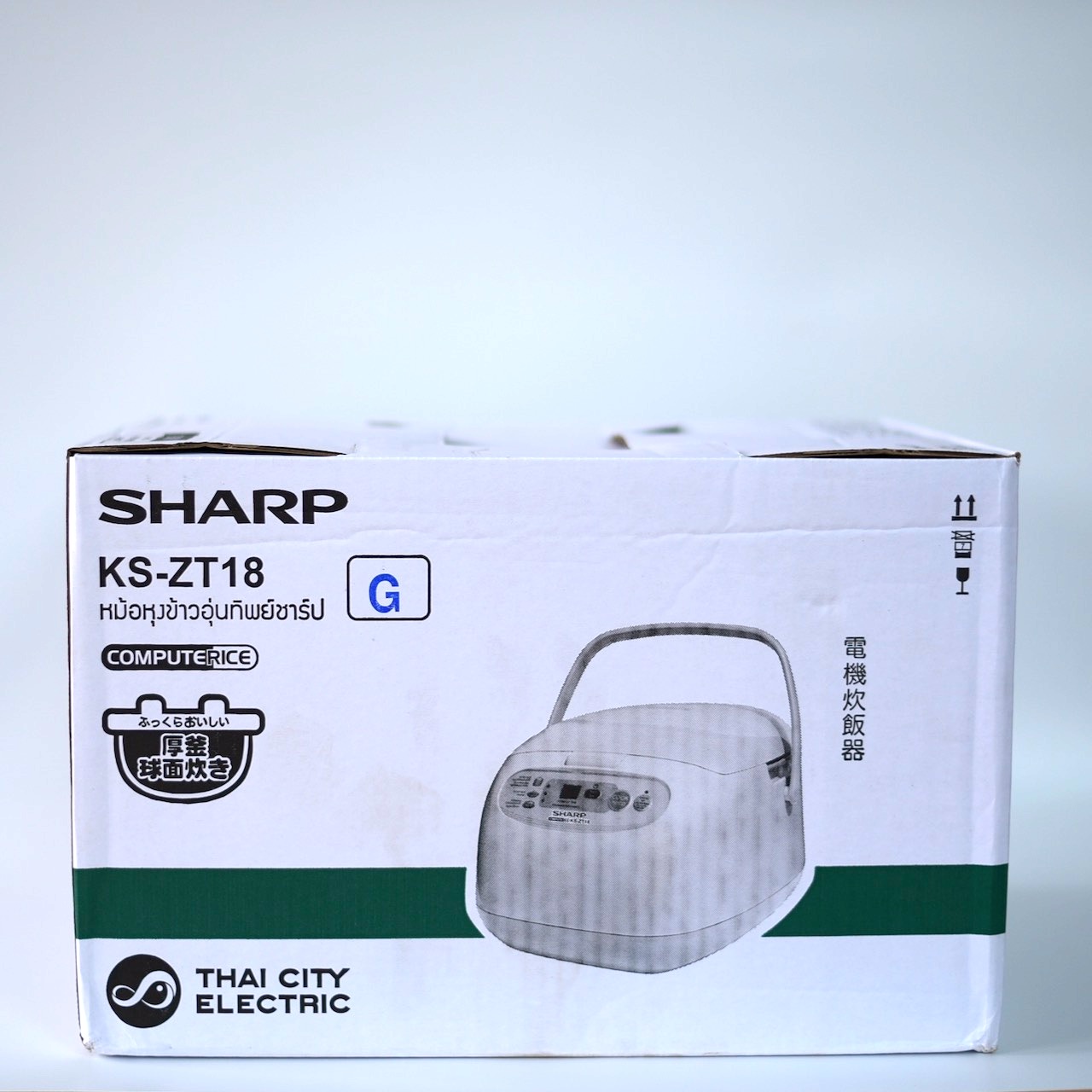Nồi Cơm Điện Tử SHARP KS-ZT18 1.8 Lít Nhập Khẩu Thái Lan (Mã SP: KS-ZT18)