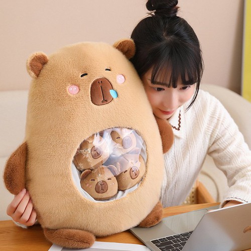 Gấu bông Capybara làm quà tặng