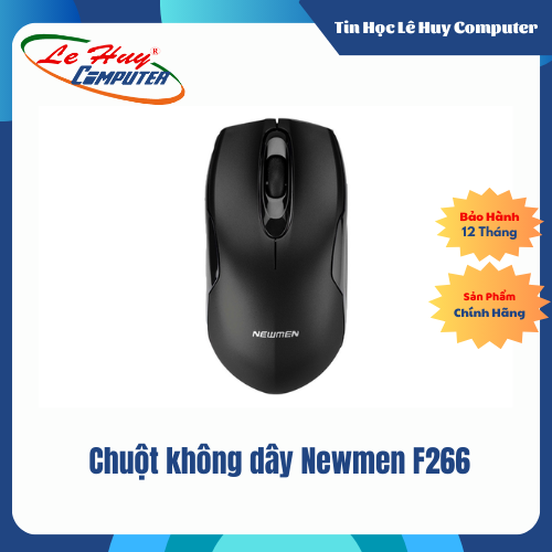 Chuột không dây Newmen F266 (Nâu/Đen) (Mã SP: F266)