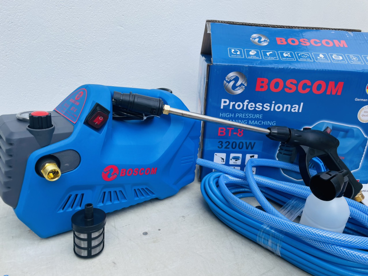 Máy rửa xe BT8 LÕI ĐỒNG BẢO HÀNH 24 THÁNG (Mã SP: 6558)