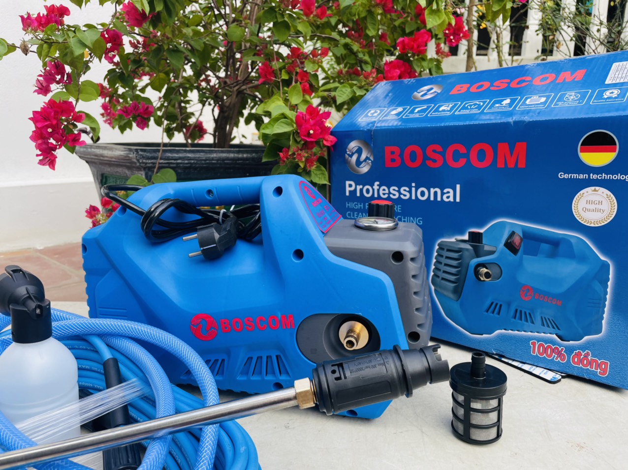 Máy rửa xe BT8 LÕI ĐỒNG BẢO HÀNH 24 THÁNG (Mã SP: 6558)