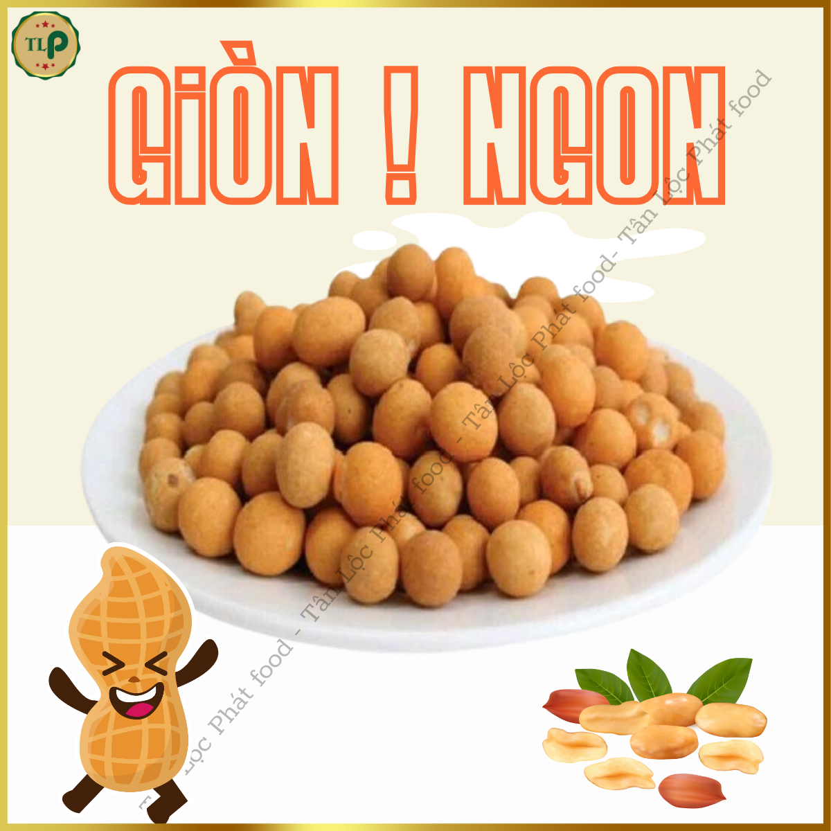 ĐẬU PHỘNG CỐT DỪA TÂN LỘC PHÁT HŨ 500G (Mã SP: 500DPCDnhom)