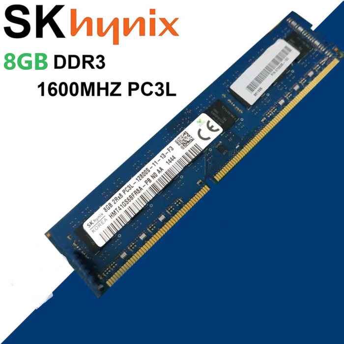 Hình ảnh FLASH SALE -  RAM PC - 8GB DDR3 Hynix 1600MHz PC3L 1.35V Udimm Dùng Cho Máy Tính Để Bàn PC Desktop