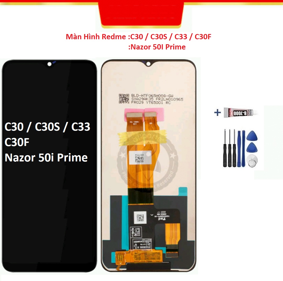 Hình ảnh Màn Hình Redmi C30 / C30s / C33 / C30F / Nazor 50i Prime Kèm Bộ Tua Vít Tháo Lắp