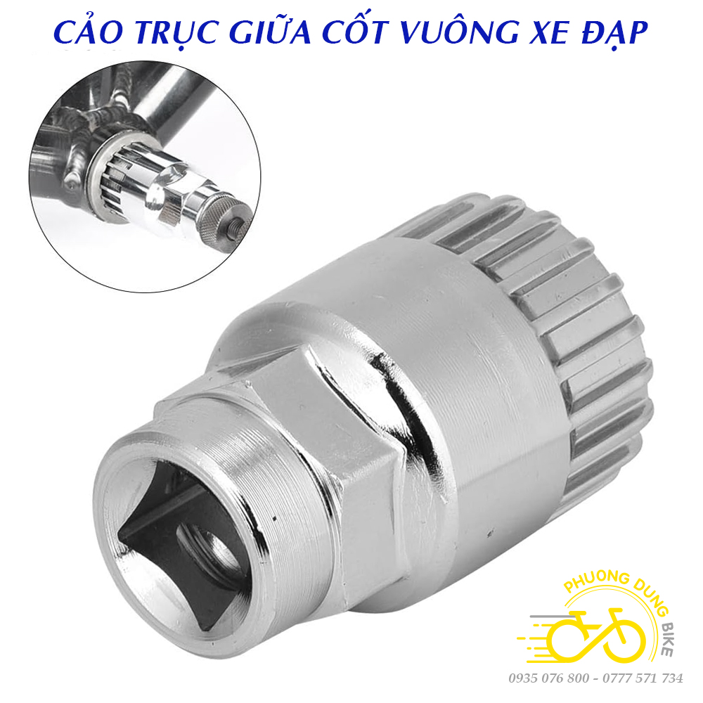 Hình ảnh Cảo trục giữa cốt vuông xe đạp