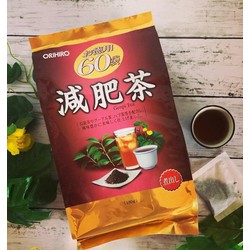 Trà Genpi Tea Orihiro Hỗ Trợ Giảm Mỡ Bụng Nhật Bản 60 Túi Hàng Chính Hãng