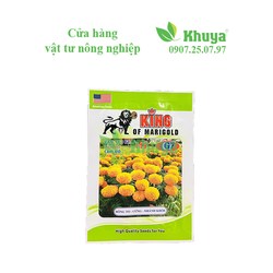 Hạt giống Hoa Vạn Thọ F1 Mỹ G7 gói 1gr hơn 300 hạt Lùn Lỡ Cam Đỏ