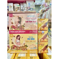 SỮA HẠT MẸ BẦU - HỒNG HOA ORGANIC HỘP 900G/ 36 GÓI