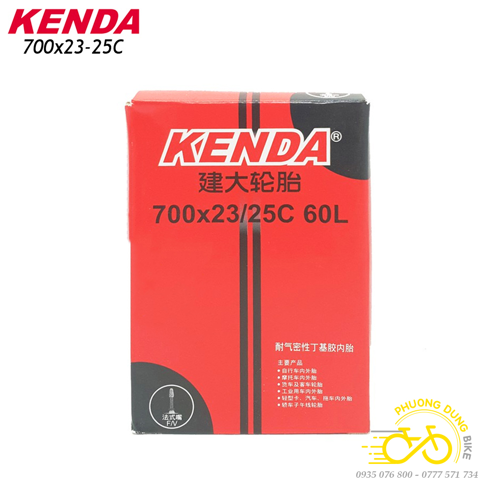 Ruột (Săm) xe đạp KENDA 700x23-25C (Mã SP: PK-0066)