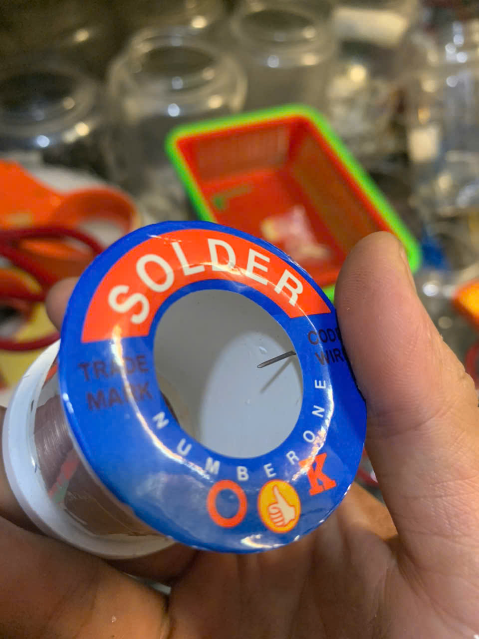 Thiếc hàn Solder-ok 100g 0,8mm (Mã SP: A00707)