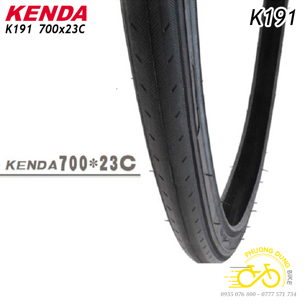 Lốp (Vỏ) xe đạp KENDA K191 700x23C - 1 Cái (Mã SP: PK-0305.)