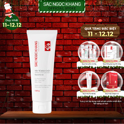 Tẩy tế bào da chết da mặt cà phê Sắc Ngọc Khang cho làn da mềm mại và rạng rỡ 120g