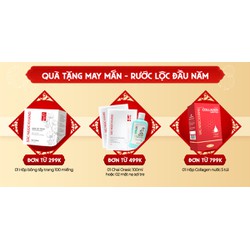 Quà tặng theo giá trị đơn hàng từ 299k trở lên